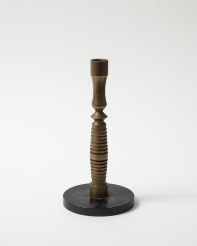 Brass Candle Holder France c 1940