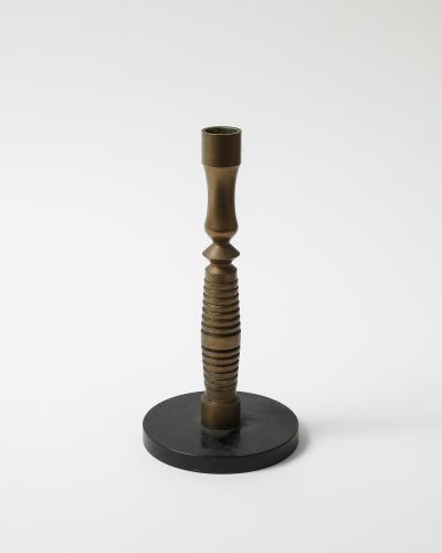 Brass Candle Holder France c 1940