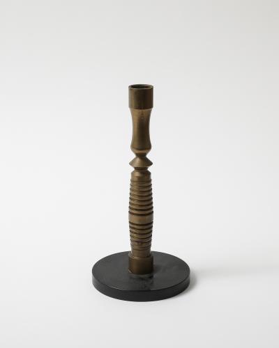 Brass Candle Holder France c 1940