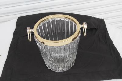 Brass Champagne Ice Bucket Stand