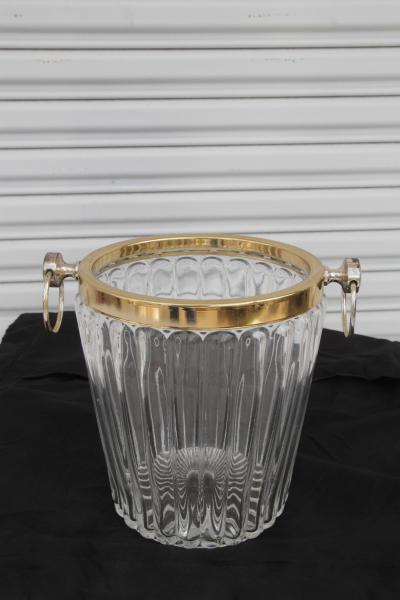 Brass Champagne Ice Bucket Stand