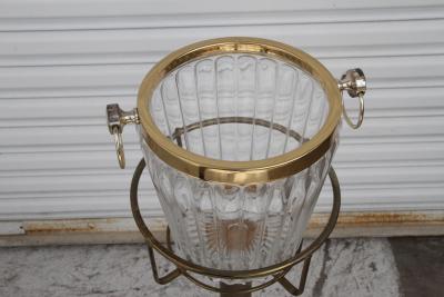 Brass Champagne Ice Bucket Stand