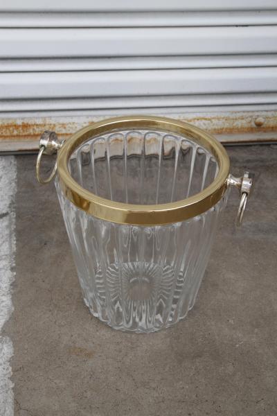 Brass Champagne Ice Bucket Stand