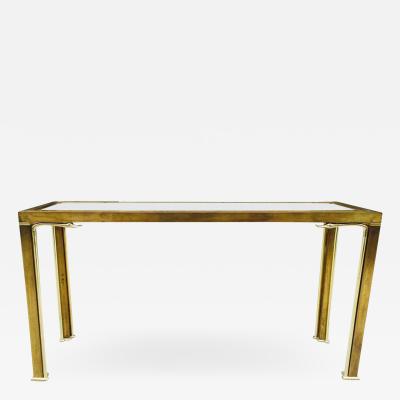 Brass Console Table