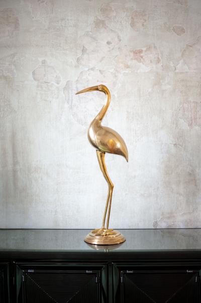 Brass Flamingo
