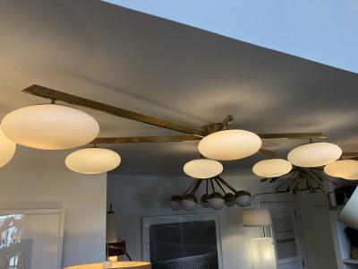 Brass Flush Mount Arredoluce Style