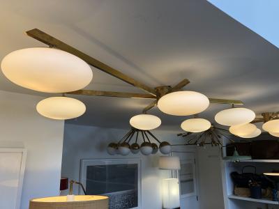 Brass Flush Mount Arredoluce Style