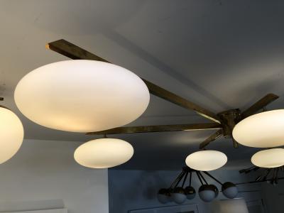 Brass Flush Mount Arredoluce Style