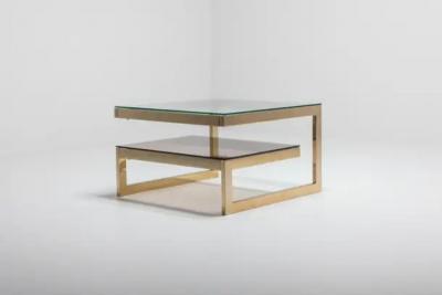 Brass G Side or Coffee Table