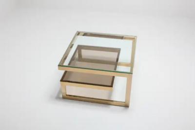 Brass G Side or Coffee Table