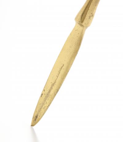 Brass Hoof Letter Opener United States c 1950