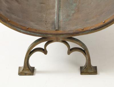 Brass Latice Fireplace Log Holder