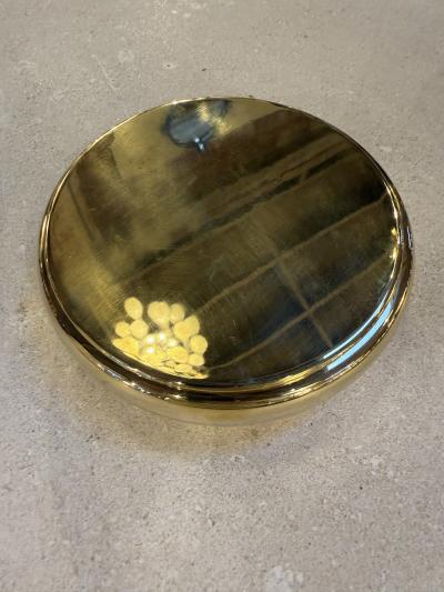 Brass Lidded Box Mid Century Modern