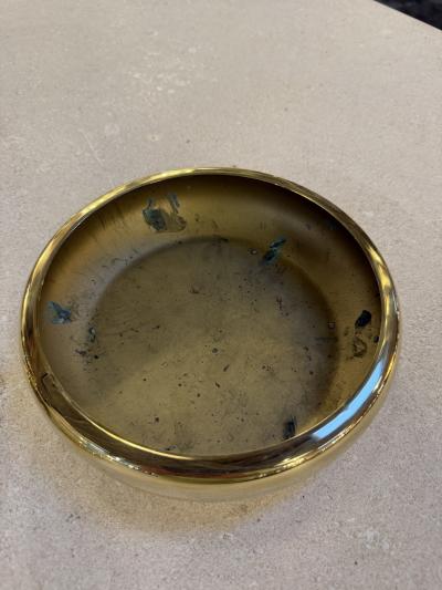 Brass Lidded Box Mid Century Modern