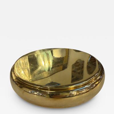 Brass Lidded Box Mid Century Modern