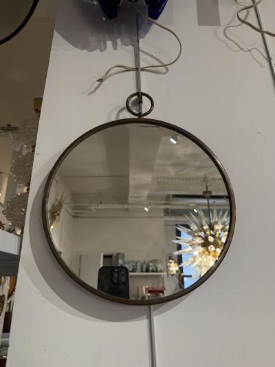 Brass Mirror montre gousset 1950s