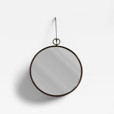 Brass Mirror montre gousset 1950s