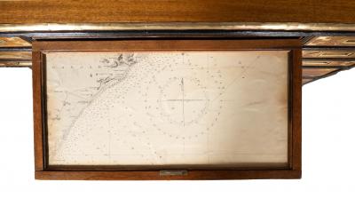 Brass Mounted Mahogany Campaign Chest