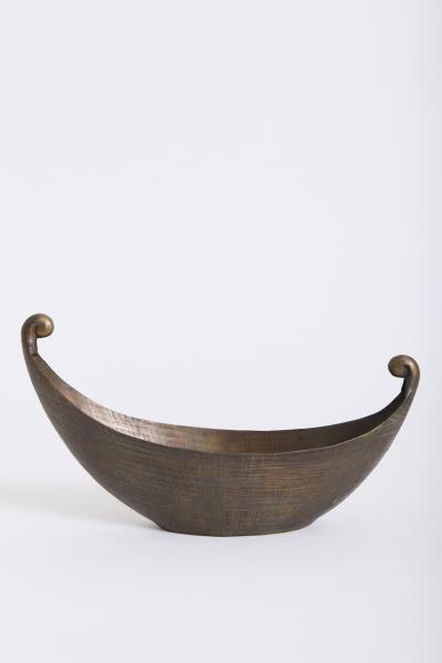 Brass Navette Bowl