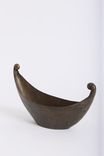 Brass Navette Bowl