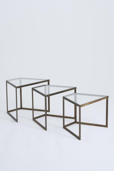 Brass Nest of Tables