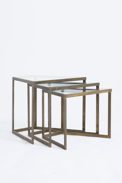 Brass Nest of Tables