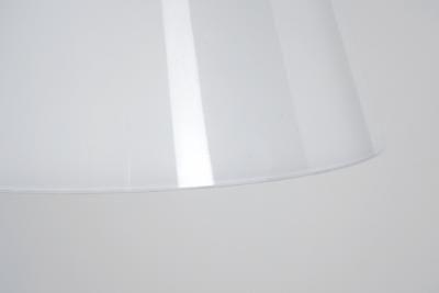Brass Pendant Light with Opal Glass Shade Europe 1960s