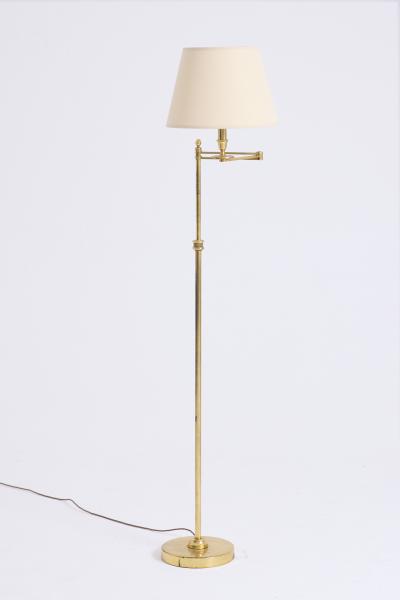 Brass Reading Floor Lamp
