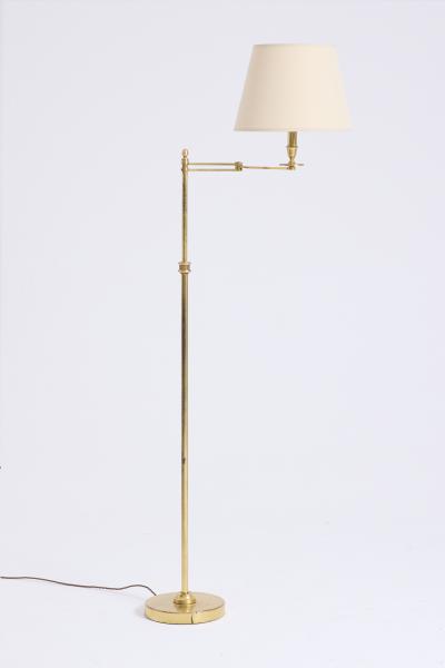 Brass Reading Floor Lamp