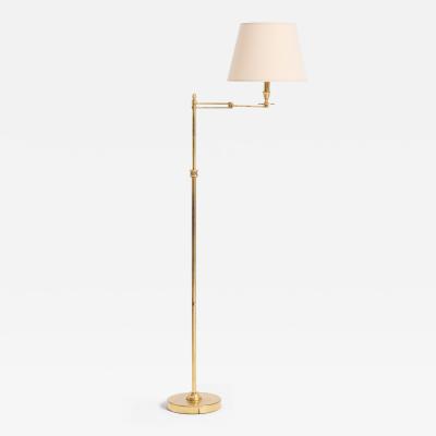 Brass Reading Floor Lamp