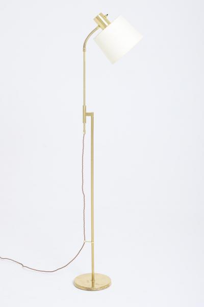 Brass Reading Floor Lamp