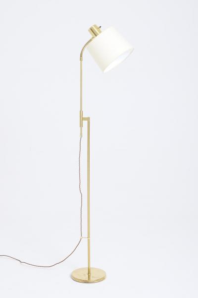Brass Reading Floor Lamp