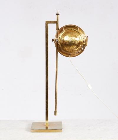 Brass Ships Light as Table Lamp