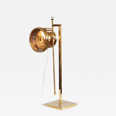 Brass Ships Light as Table Lamp