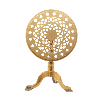 Brass Stand Side Table