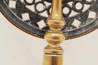 Brass Stand Side Table