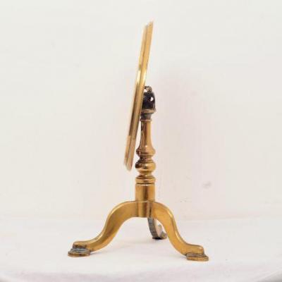 Brass Stand Side Table