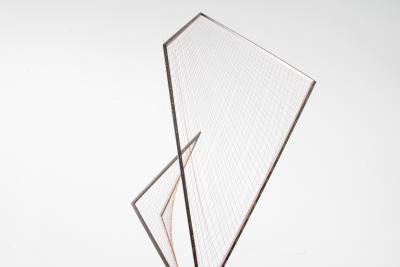 Brass String Optical Sculpture