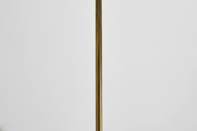 Brass Structured Hanging Lamp with Organic Lacing Sweden 1960s