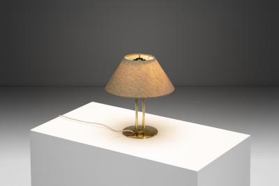 Brass Table Lamp by Eino Schroderus Finland First half of the 20th Century