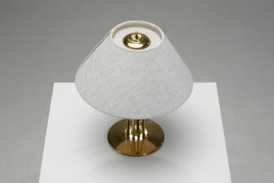 Brass Table Lamp by Eino Schroderus Finland First half of the 20th Century