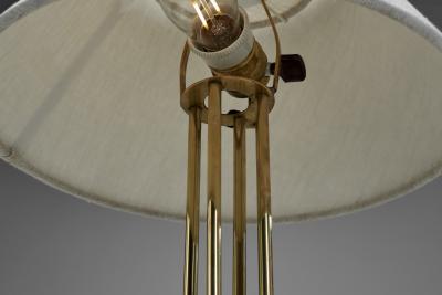 Brass Table Lamp by Eino Schroderus Finland First half of the 20th Century