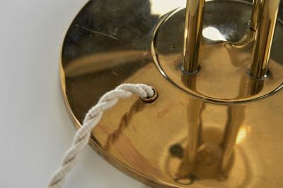 Brass Table Lamp by Eino Schroderus Finland First half of the 20th Century