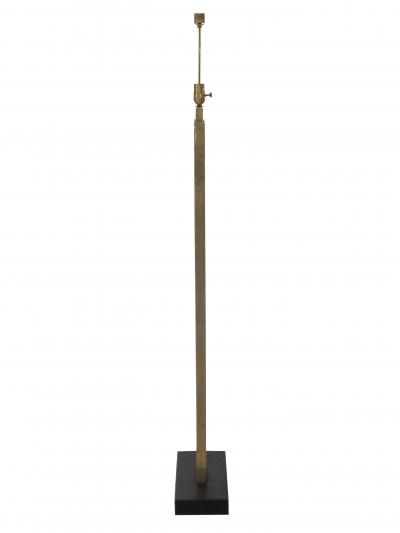 Brass Tone Modern Floor Lamp