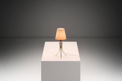 Brass Tripod Table Lamp Europe Mid 20th Century