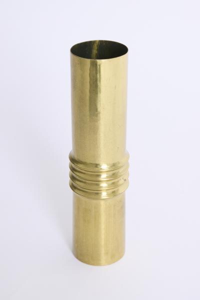 Brass Tube Vase