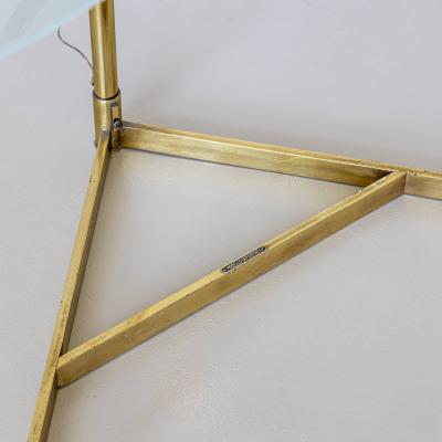 Brass Vanity Table marked Modello Depositato Italy circa 1950s