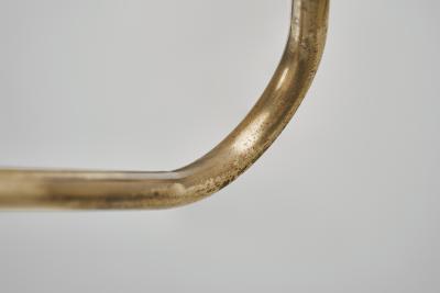 Brass Wall Lamp with Swivel Arm Denmark ca 1940s