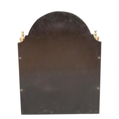 Brass and Cast Iron Fireplace Grate