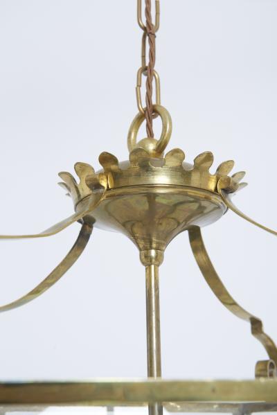 Brass and Glass Lantern